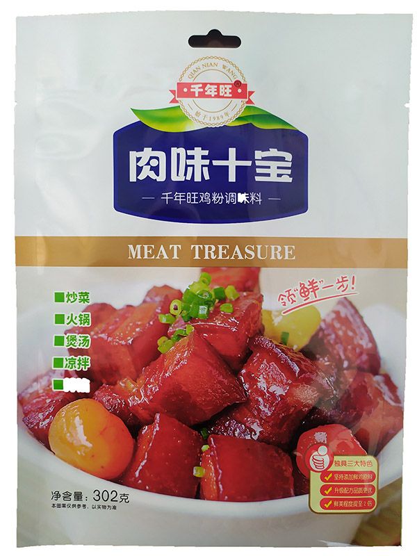 肉味十宝鸡粉302克